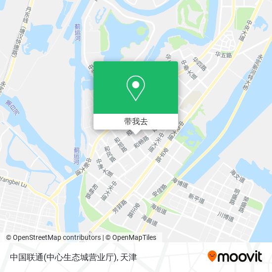 中国联通(中心生态城营业厅)地图