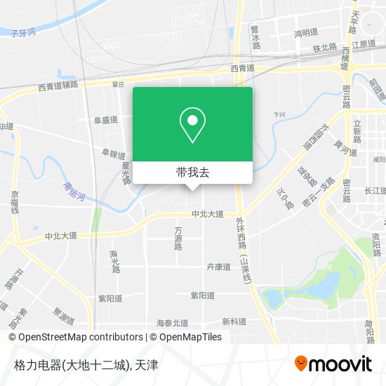 格力电器(大地十二城)地图