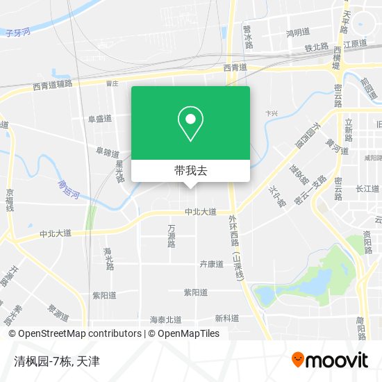 清枫园-7栋地图