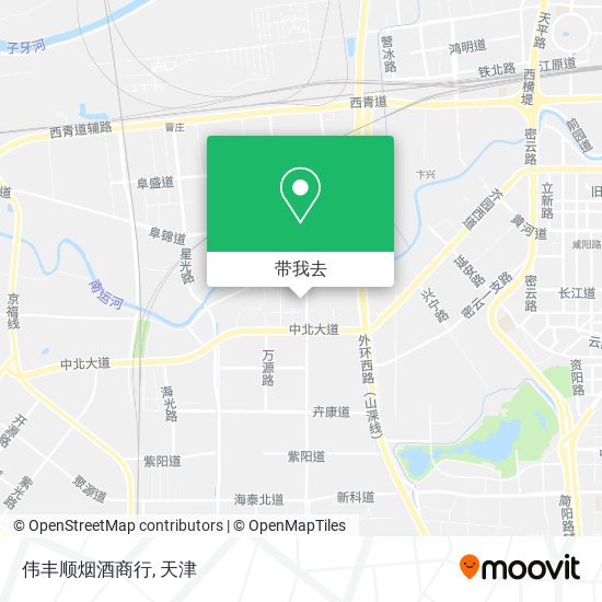 伟丰顺烟酒商行地图