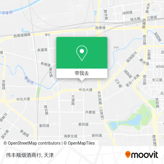 伟丰顺烟酒商行地图