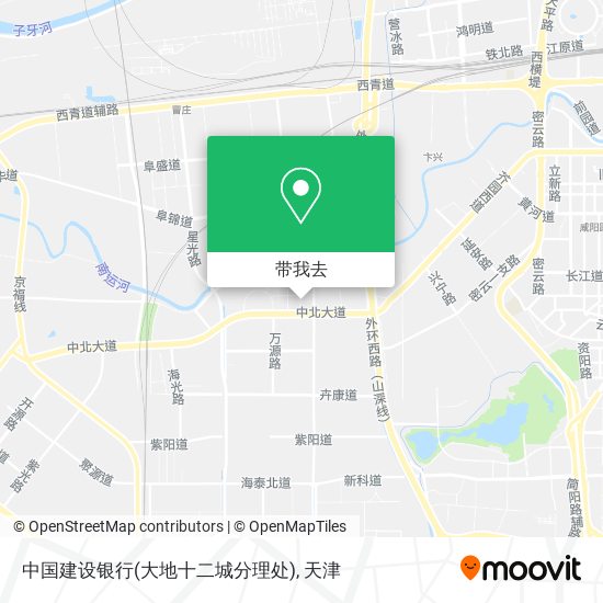 中国建设银行(大地十二城分理处)地图