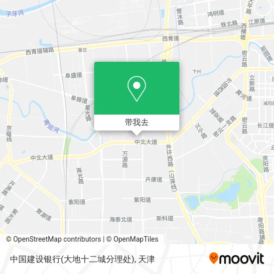 中国建设银行(大地十二城分理处)地图