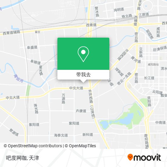 吧度网咖地图