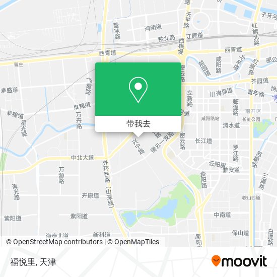 福悦里地图