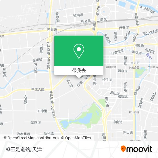 桦玉足道馆地图