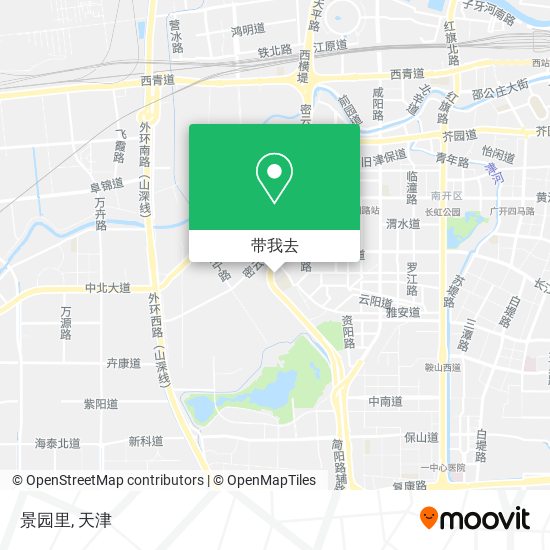 景园里地图