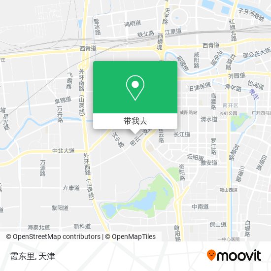 霞东里地图