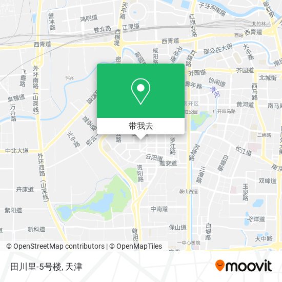 田川里-5号楼地图