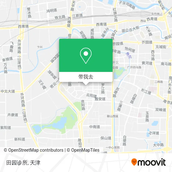 田园诊所地图
