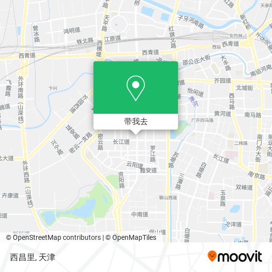 西昌里地图