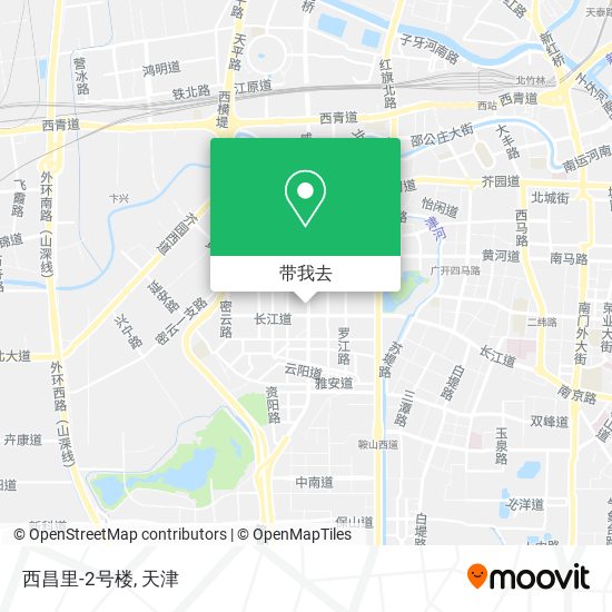 西昌里-2号楼地图