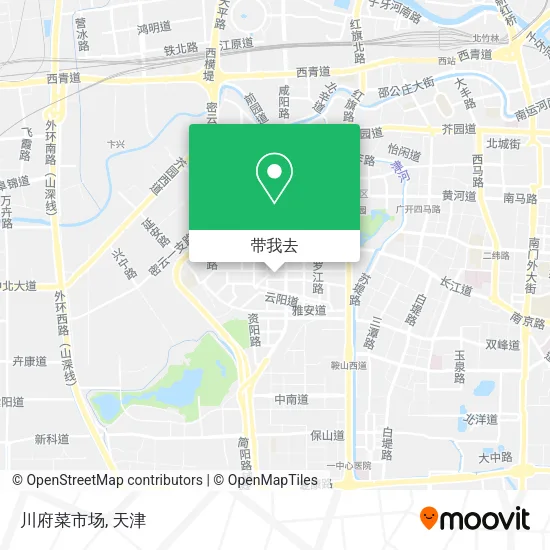 川府菜市场地图