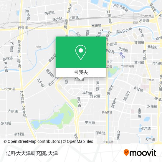 辽科大天津研究院地图