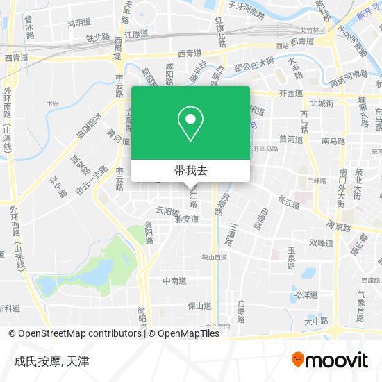 成氏按摩地图