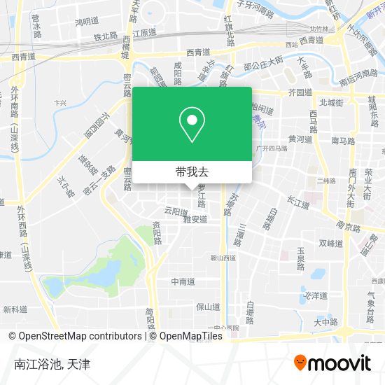 南江浴池地图