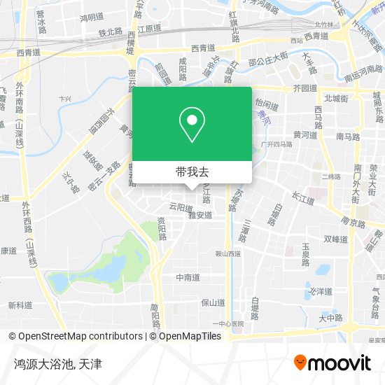 鸿源大浴池地图