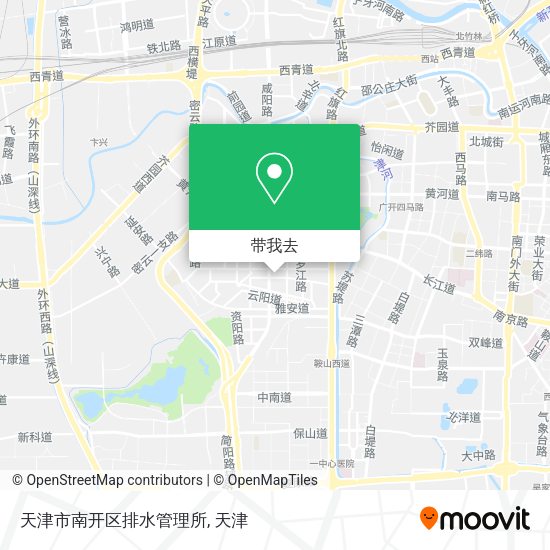 天津市南开区排水管理所地图