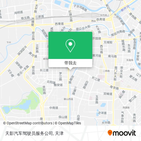 天影汽车驾驶员服务公司地图