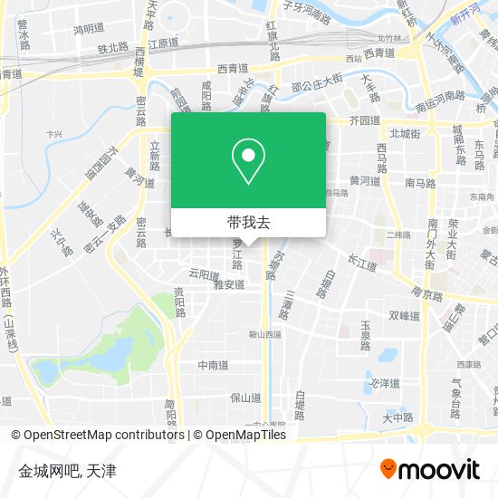 金城网吧地图