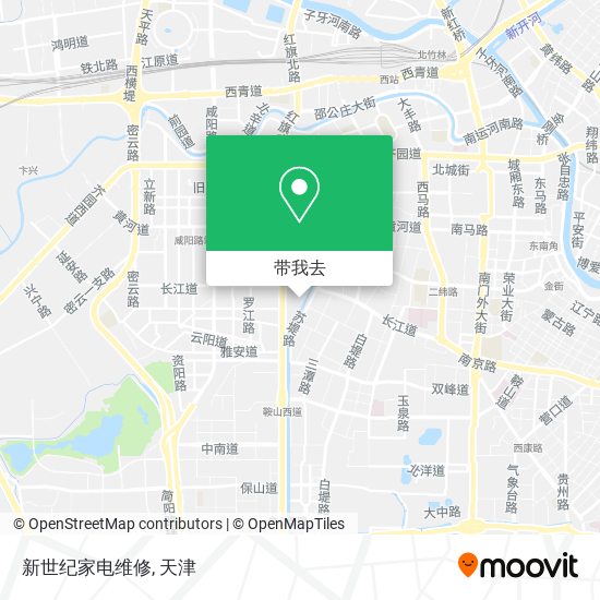 新世纪家电维修地图