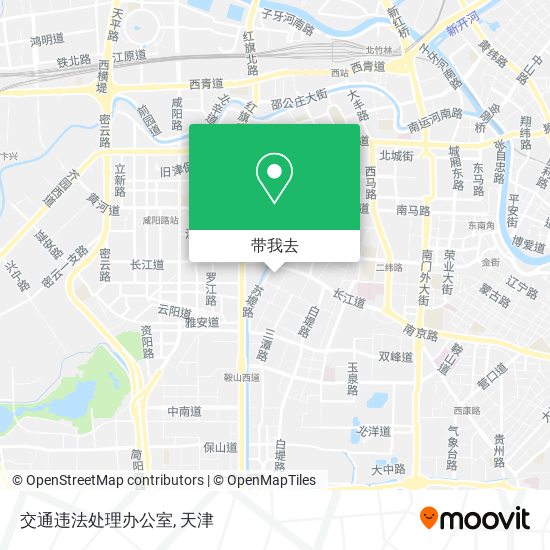 交通违法处理办公室地图