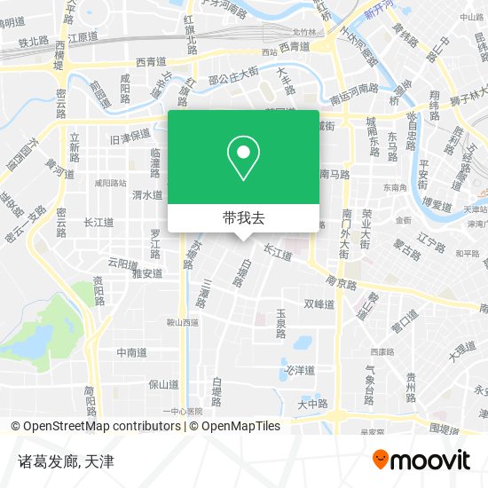 诸葛发廊地图