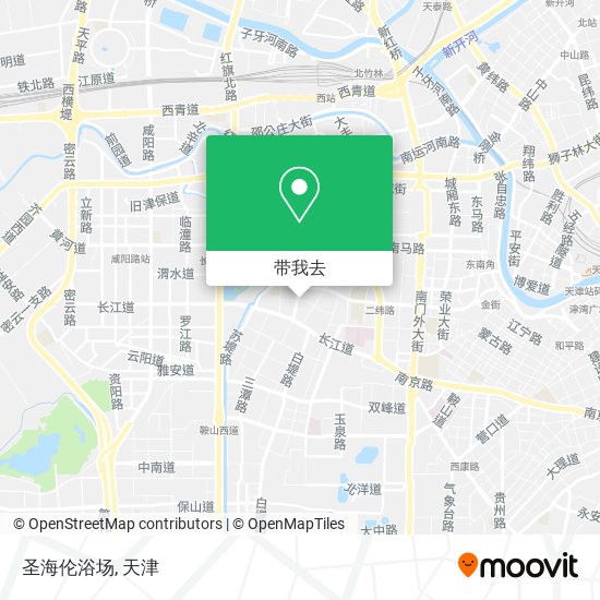 圣海伦浴场地图