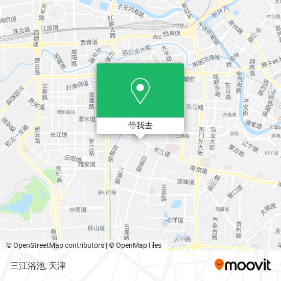 三江浴池地图