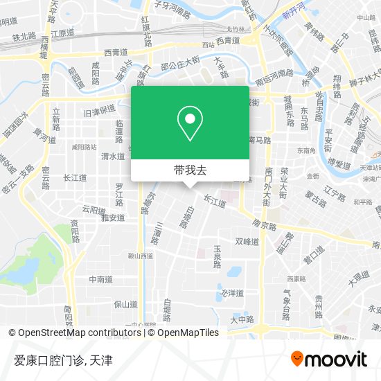 爱康口腔门诊地图