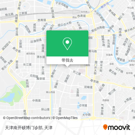 天津南开硕博门诊部地图