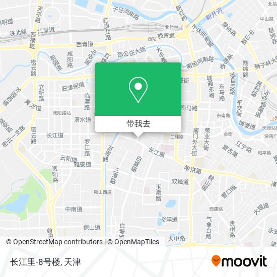 长江里-8号楼地图