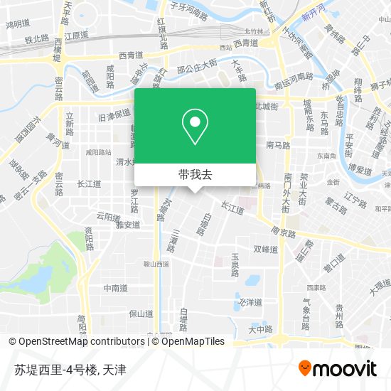 苏堤西里-4号楼地图