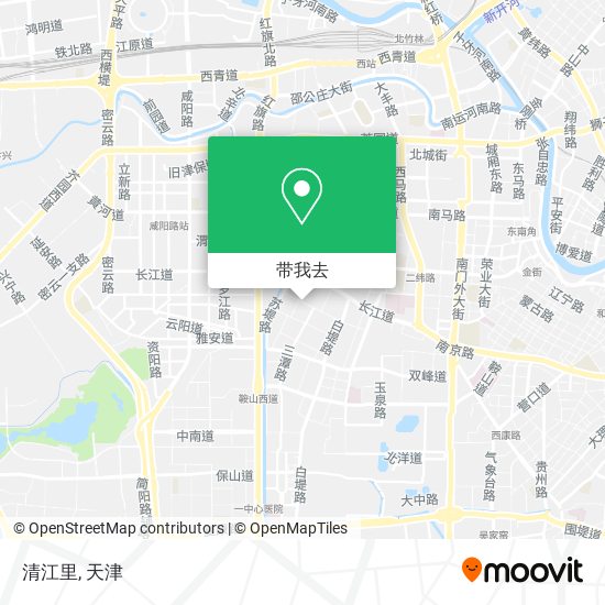 清江里地图