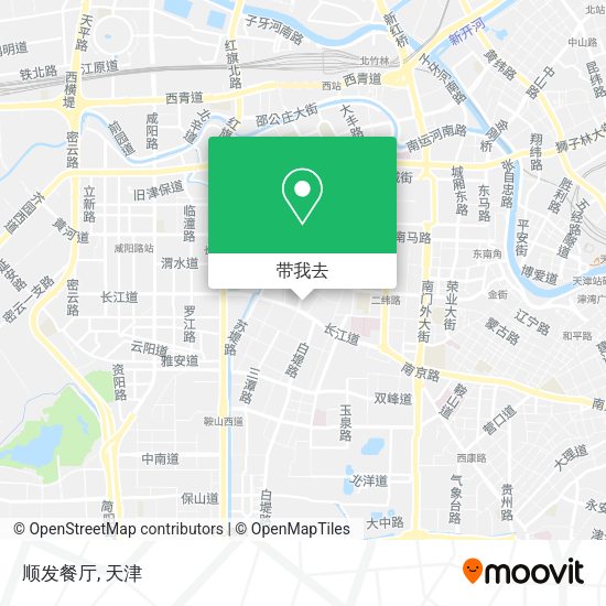 顺发餐厅地图