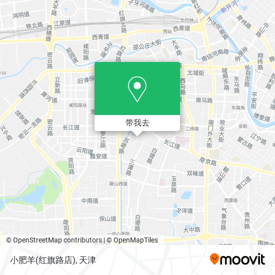 小肥羊(红旗路店)地图