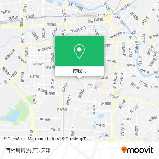 百姓厨房(分店)地图