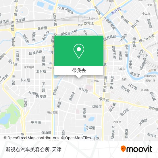 新视点汽车美容会所地图