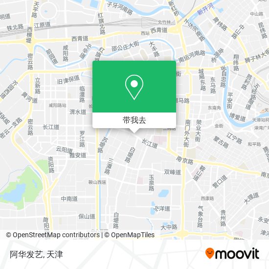 阿华发艺地图