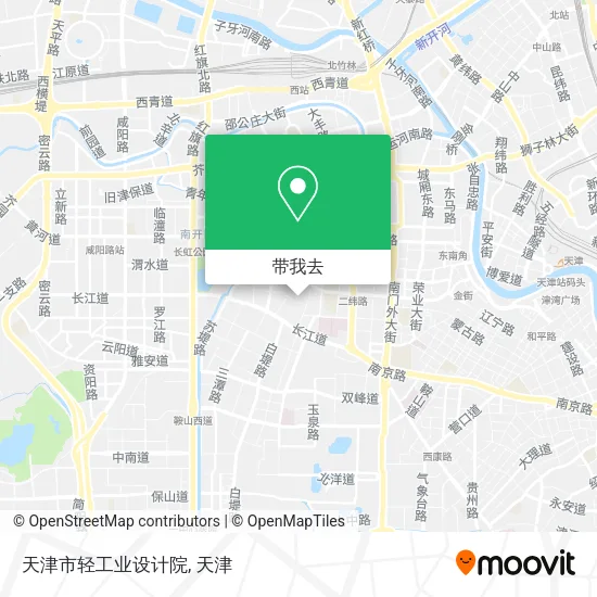 天津市轻工业设计院地图