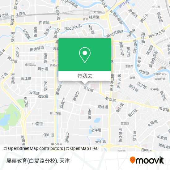 晟嘉教育(白堤路分校)地图