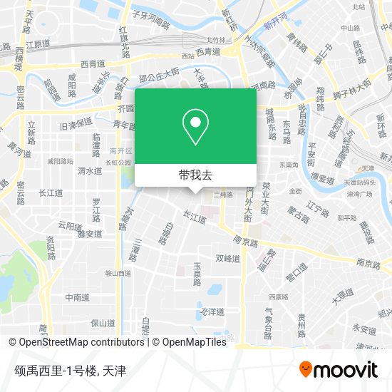 颂禹西里-1号楼地图