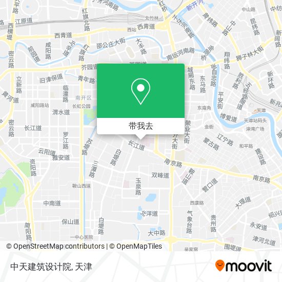 中天建筑设计院地图