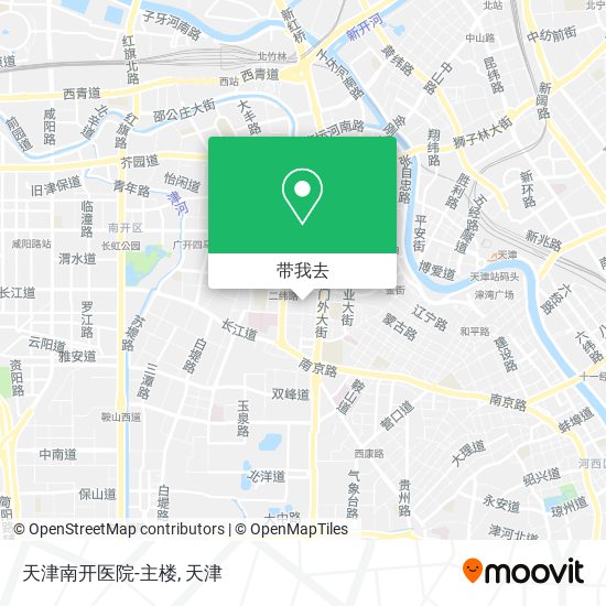 天津南开医院-主楼地图