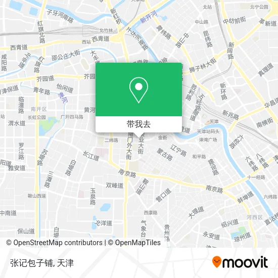 张记包子铺地图