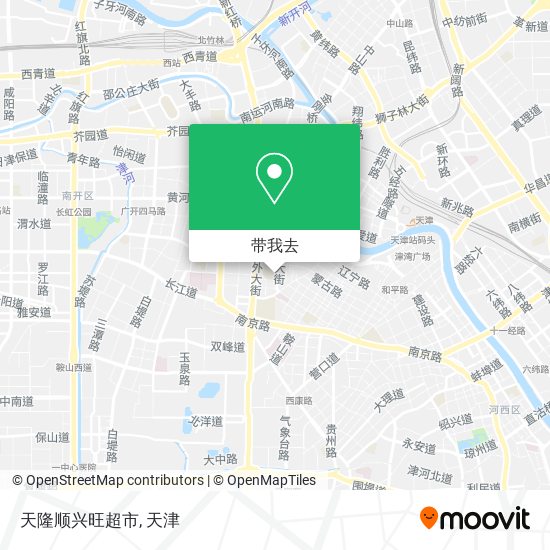 天隆顺兴旺超市地图
