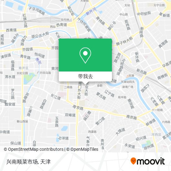兴南顺菜市场地图