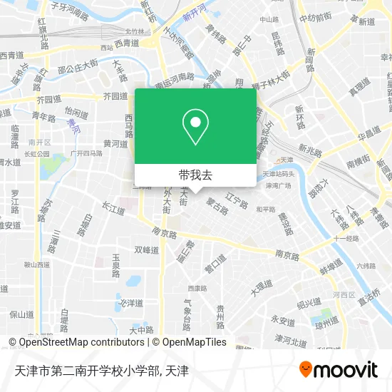 天津市第二南开学校小学部地图
