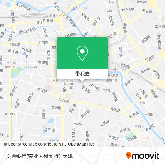 交通银行(荣业大街支行)地图