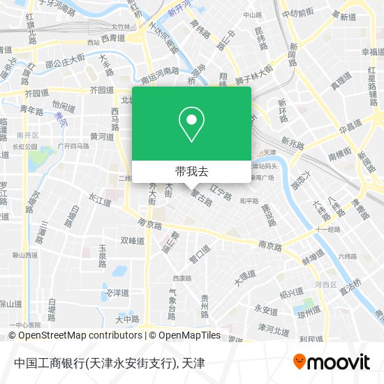 中国工商银行(天津永安街支行)地图